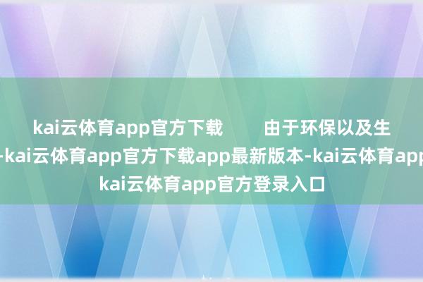 kai云体育app官方下载        由于环保以及生物群落的保护-kai云体育app官方下载app最新版本-kai云体育app官方登录入口